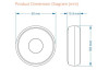 Akubela Smart Scene and Emergency Button (ZigBee) - MIR-SO100